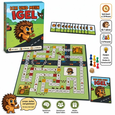 ICH UND MEIN IGEL - Brettspiel